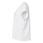 LAT Women's Vintage Wash Tee - Washed White - Direct Side