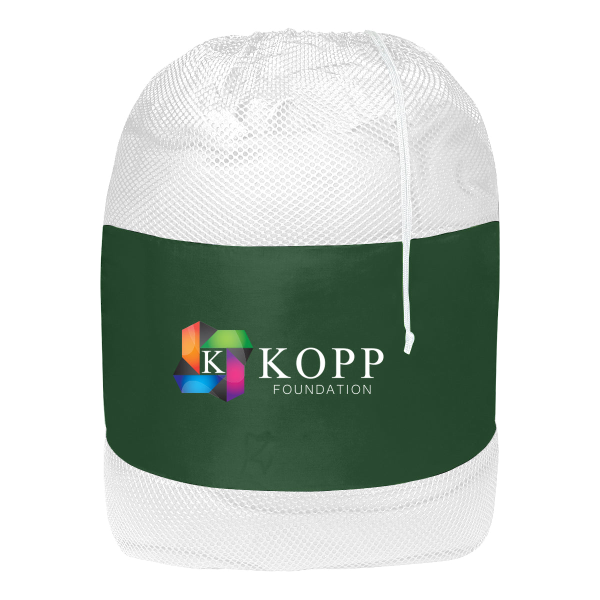 Laundry Bag in Mesh - Forest Green - Colorbrite