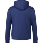 Lavar Eco Knit Full Zip Hoodie for Men Embroidery - Vintage Navy - Back