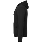 Lavar Eco Knit Full Zip Hoodie for Men Transfer - Black - Left Side