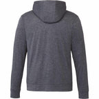 Lavar Eco Knit Full Zip Hoodie for Men Transfer - Heather Dark Charcoal - Back