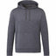 Lavar Eco Knit Pullover Hoodie for Men Embroidery - Heather Dark Charcoal - Front
