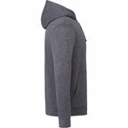 Lavar Eco Knit Pullover Hoodie for Men Transfer - Heather Dark Charcoal - Right Side