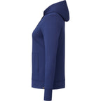Lavar Eco Knit Pullover Hoodie for Women Embroidery - Vintage Navy - Left Side