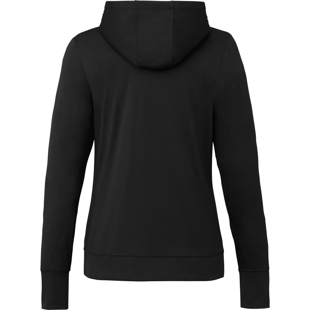 Lavar Eco Knit Pullover Hoodie for Women Transfer - Black - Back