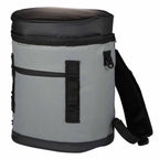 Leakproof Backpack Cooler for 20 Cans Transfer - Black - Left Angle