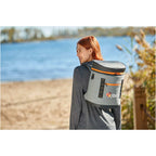 Leakproof Backpack Cooler for 20 Cans Transfer - Orange - Front 2