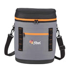 Leakproof Backpack Cooler for 20 Cans Transfer - Orange - Front 5