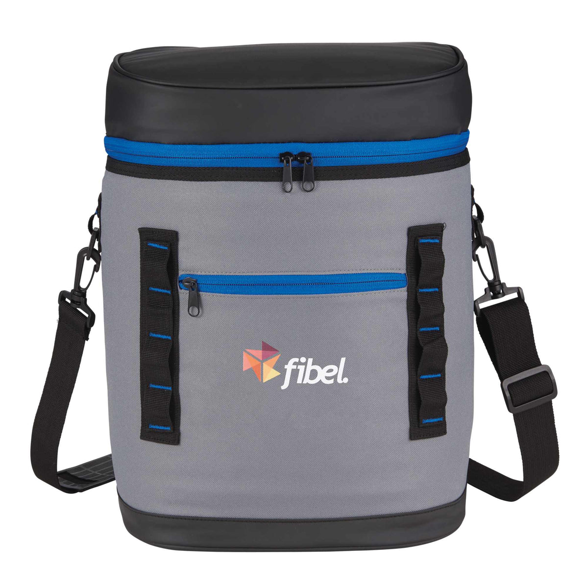 Leakproof Backpack Cooler for 20 Cans Transfer - Royal - Front 2