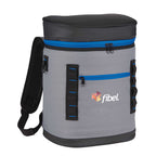 Leakproof Backpack Cooler for 20 Cans Transfer - Royal - Front