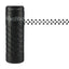 Leakproof Copper Vacuum Tumbler with Slide Lid, 16 oz - Black - Front