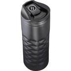Leakproof Copper Vacuum Tumbler with Slide Lid, 16 oz - Black - Photo 3