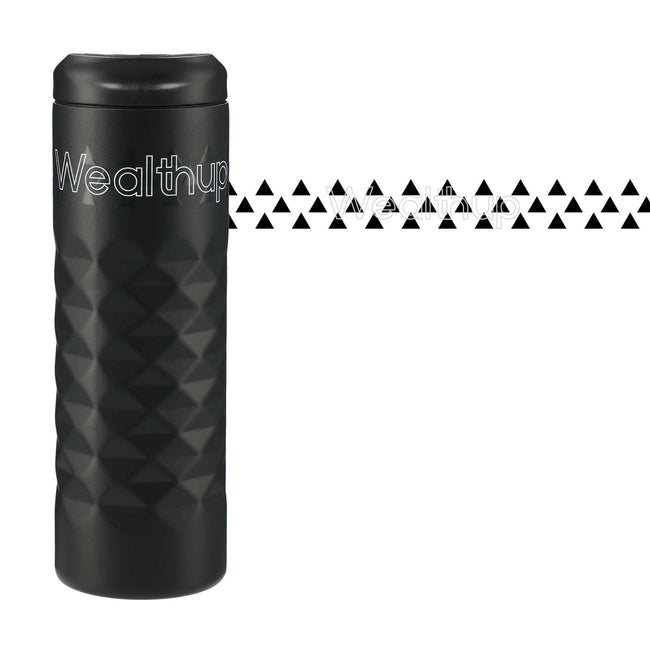 Leakproof Copper Vacuum Tumbler with Slide Lid, 16 oz Full Color
