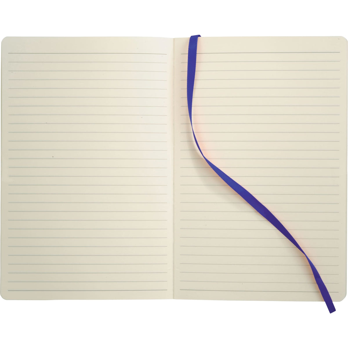Leather-Look Soft Cover Journal, 5.5 x 8.5 Inches Debossing - Blue - Front 2