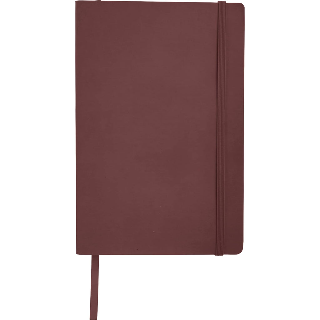 Leather-Look Soft Cover Journal, 5.5 x 8.5 Inches Debossing - Terra Cotta - Photo 2