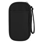 Leatherette Tandem Travel Organizer for Tech - Black - Blank