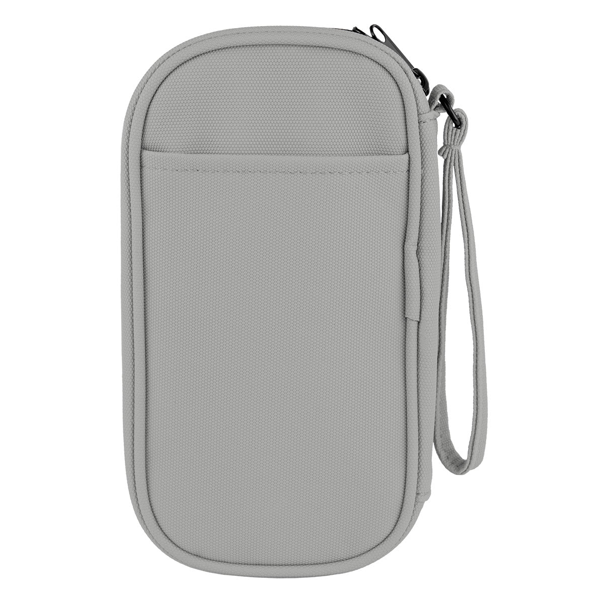 Leatherette Tandem Travel Organizer for Tech - Gray - Blank