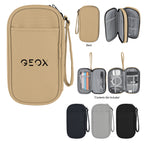 Leatherette Tandem Travel Organizer for Tech