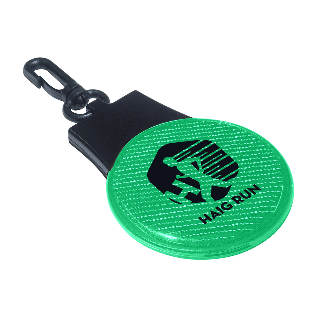 LED Blinking Light, Three Functions - Green - Silk Screen