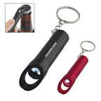 LED Flashlight and Bottle Opener in Aluminum