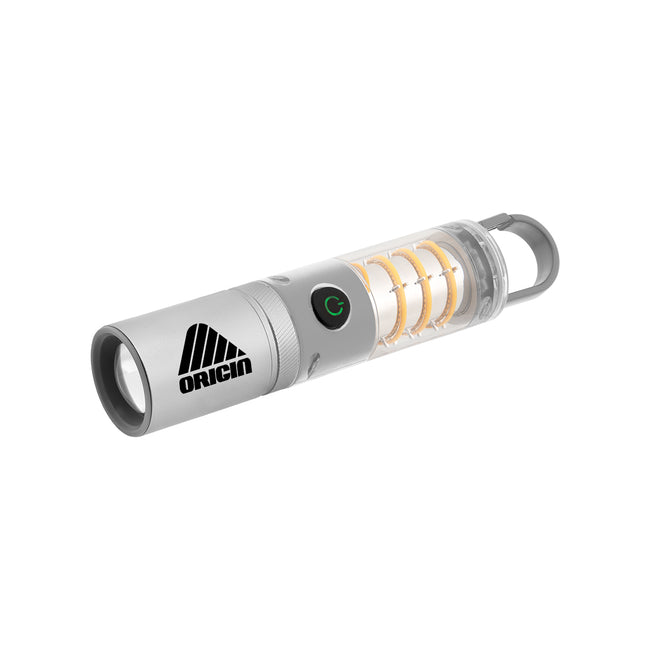 LED Lantern and Flashlight on a Carabiner