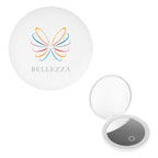 LED Mirror That Magnifies Both Sides - White - Full Color
