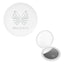 LED Mirror That Magnifies Both Sides - White - Silk Screen