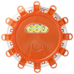 LED Roadside Flare with Five Light Modes Transfer - Orange - Front 2