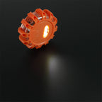 LED Roadside Flare with Five Light Modes Transfer - Orange - Right Angle 3