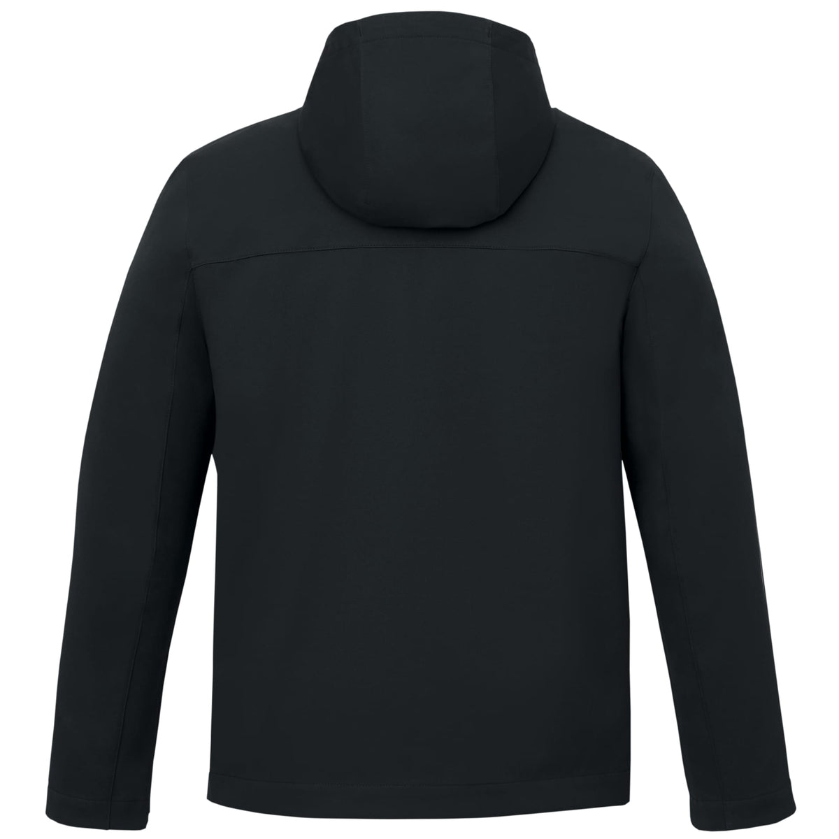 Lefroy Recycled Softshell Jacket with Hood for Men Transfer - Navy - Back