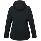 Lefroy Recycled Softshell Jacket with Hood for Women Transfer - Navy - Back