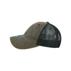 LEGACY Old Favorite Trucker Cap Embroidery - Black/ Black - Direct Side
