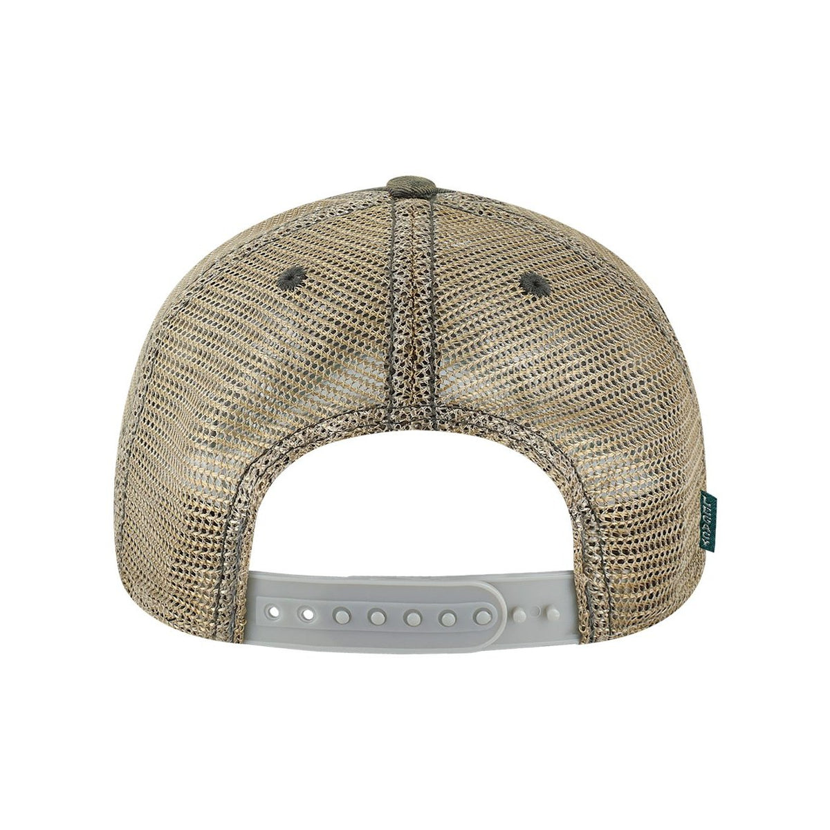 LEGACY Old Favorite Trucker Cap Embroidery - Black Field Camo/ Java - Back