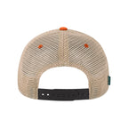 LEGACY Old Favorite Trucker Cap Embroidery - Black/ Orange/ Khaki - Back