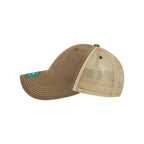 LEGACY Old Favorite Trucker Cap Embroidery - Brown/ Khaki - Direct Side