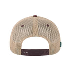 LEGACY Old Favorite Trucker Cap Embroidery - Burgundy/ Khaki - Back