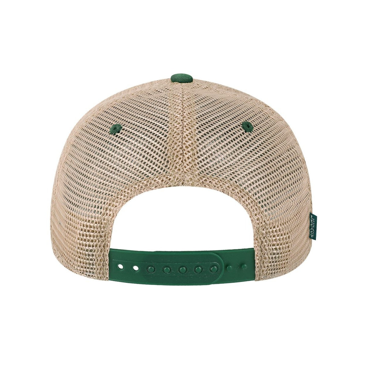 LEGACY Old Favorite Trucker Cap Embroidery - Dark Green/ Khaki - Back