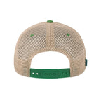 LEGACY Old Favorite Trucker Cap Embroidery - Kelly Green/ Khaki - Back