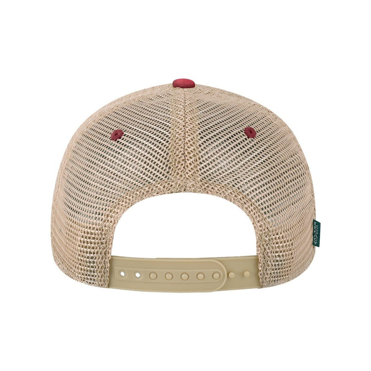LEGACY Old Favorite Trucker Cap Embroidery - Light Blue/ Cardinal - Back