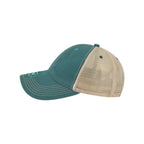 LEGACY Old Favorite Trucker Cap Embroidery - Marine Blue/ Khaki - Direct Side
