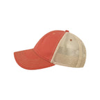 LEGACY Old Favorite Trucker Cap Embroidery - Nantucket Red/ Khaki - Direct Side