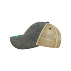 LEGACY Old Favorite Trucker Cap Embroidery - Navy/ Khaki - Direct Side