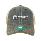 LEGACY Old Favorite Trucker Cap Embroidery - Navy/ Khaki - Front