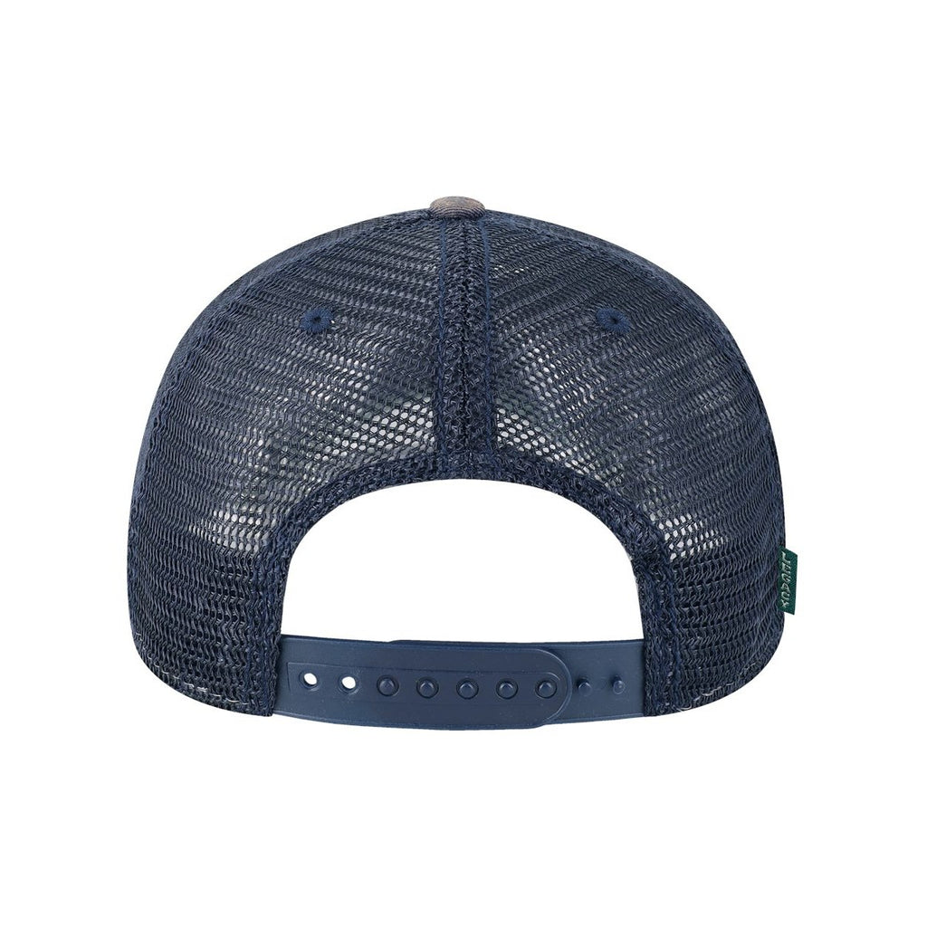 LEGACY Old Favorite Trucker Cap Embroidery - Navy/ Navy - Back