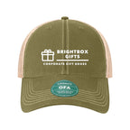LEGACY Old Favorite Trucker Cap Embroidery - Olive/ Khaki - Front