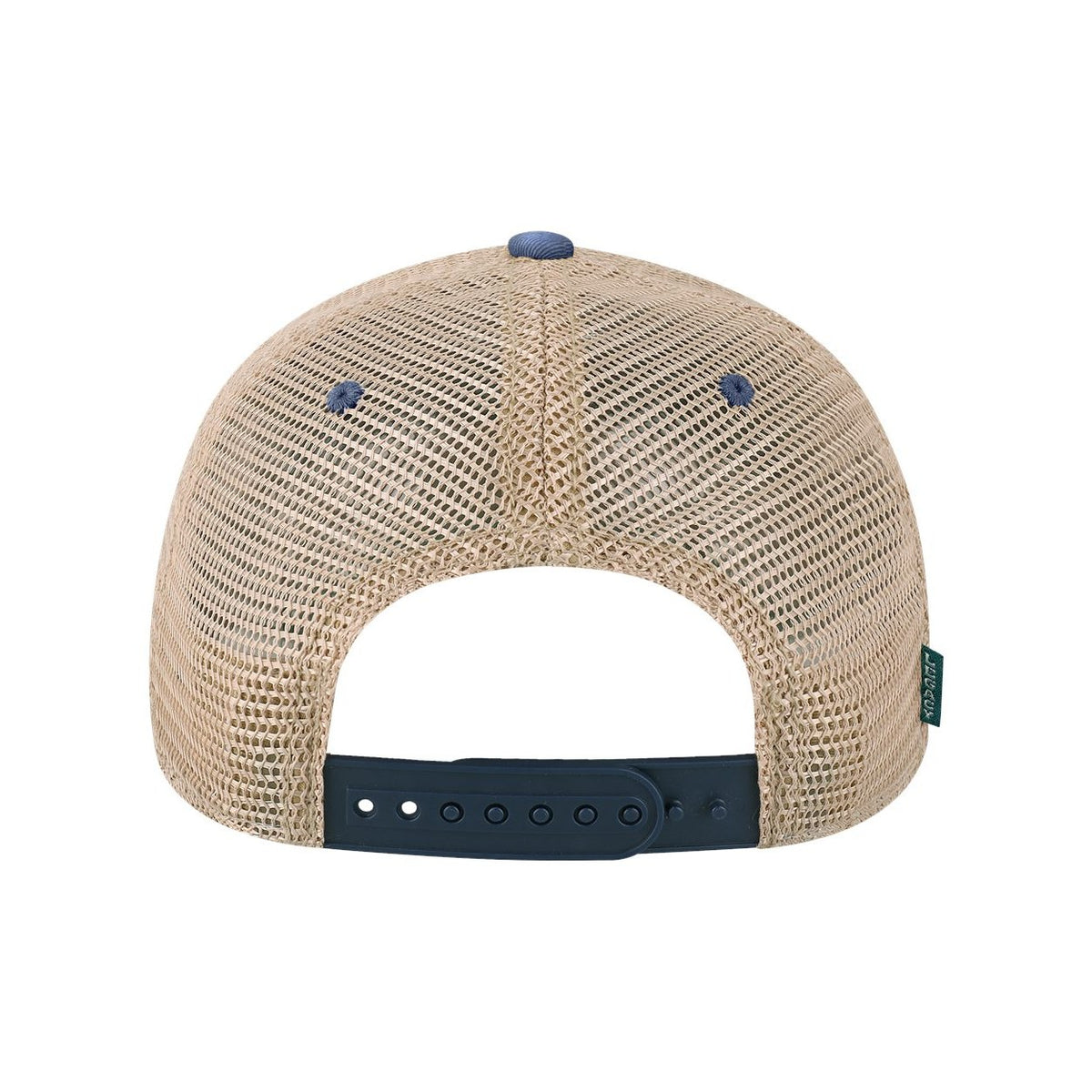 LEGACY Old Favorite Trucker Cap Embroidery - Royal/ Khaki - Back
