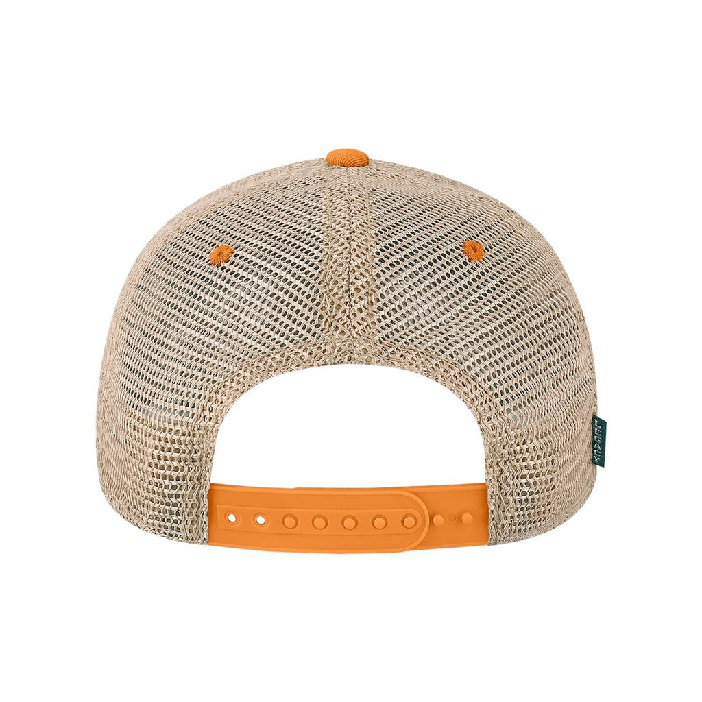 LEGACY Old Favorite Trucker Cap Embroidery - Tennessee Orange - Back