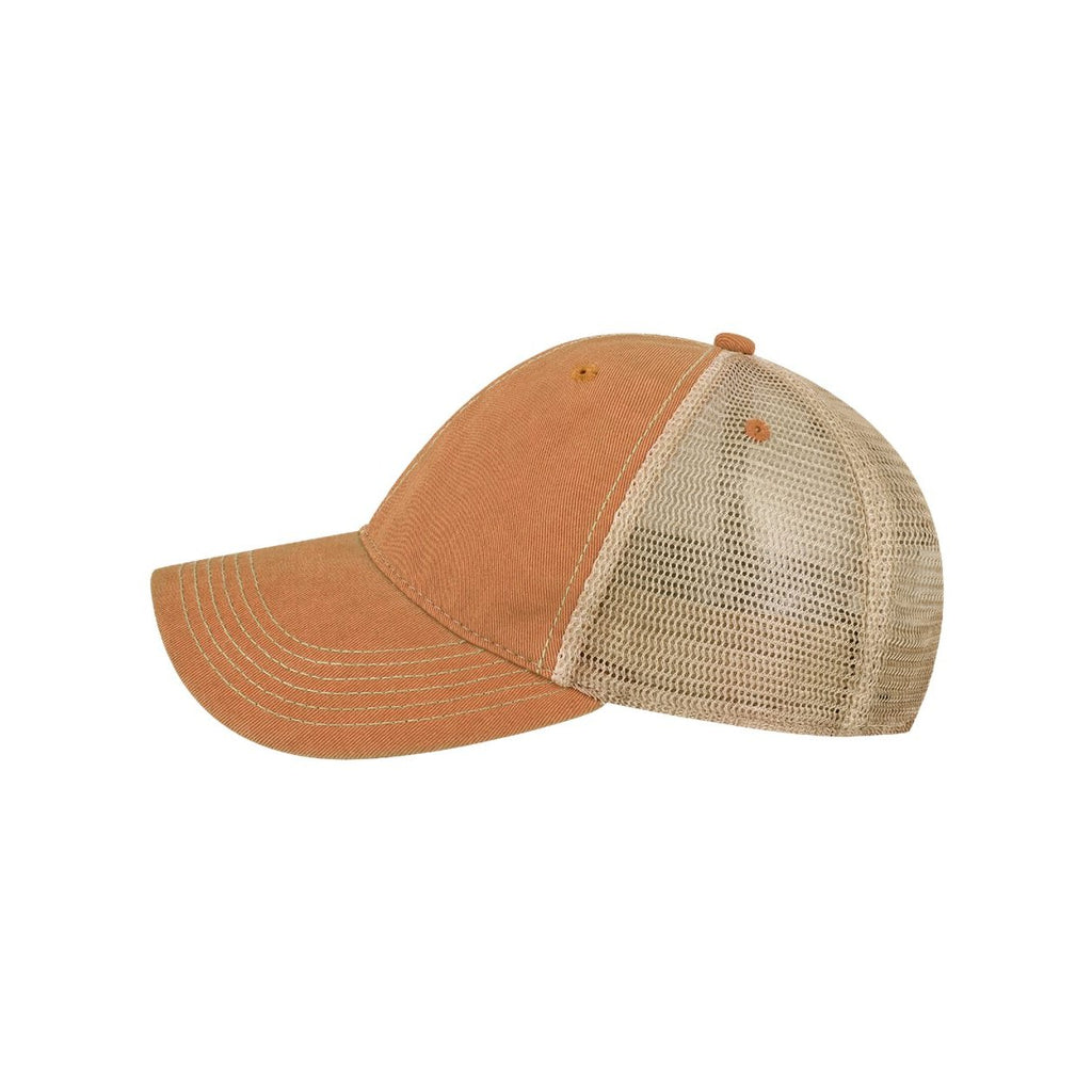 LEGACY Old Favorite Trucker Cap Embroidery - Texas Orange - Direct Side