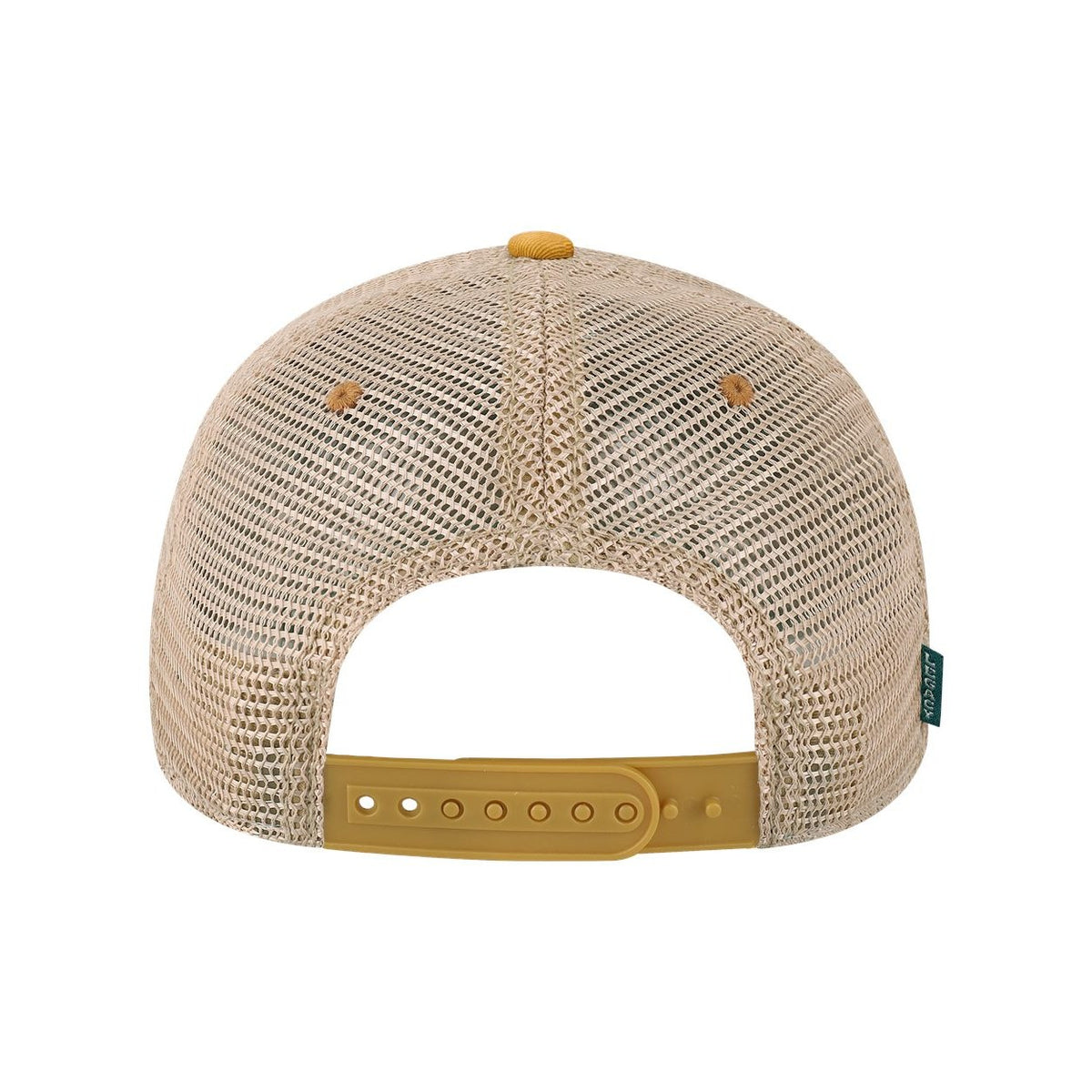 LEGACY Old Favorite Trucker Cap Embroidery - Yellow/ Khaki - Back