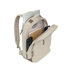 Legacy Recycled Laptop Backpack with Vegan Leather Patch Transfer - Trench Coat - View 3